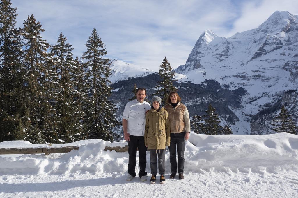 Hotel Alpenblick Muerren Exteriér fotografie