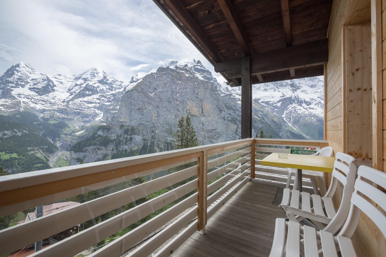 Hotel Alpenblick Muerren Exteriér fotografie
